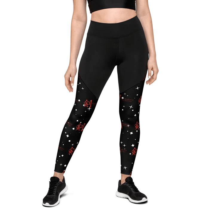 ''GALAXY'' Compression Sports Leggings product image (2)