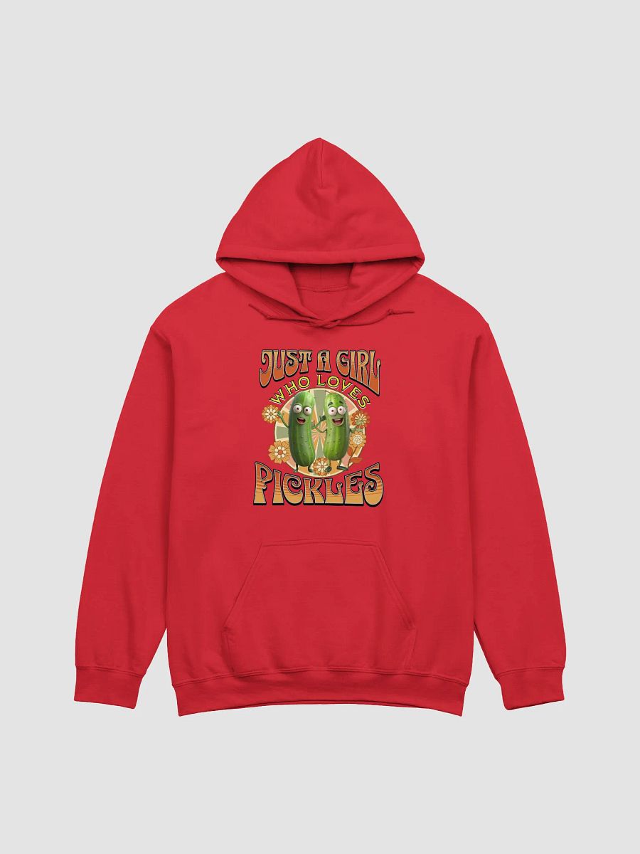Just A Girl Who Loves Pickles Paradise Hoodie product image (10)