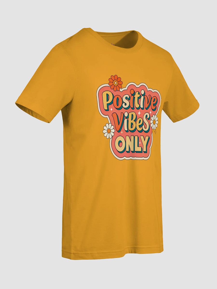 Retro Positive Vibes Only T-Shirt product image (5)