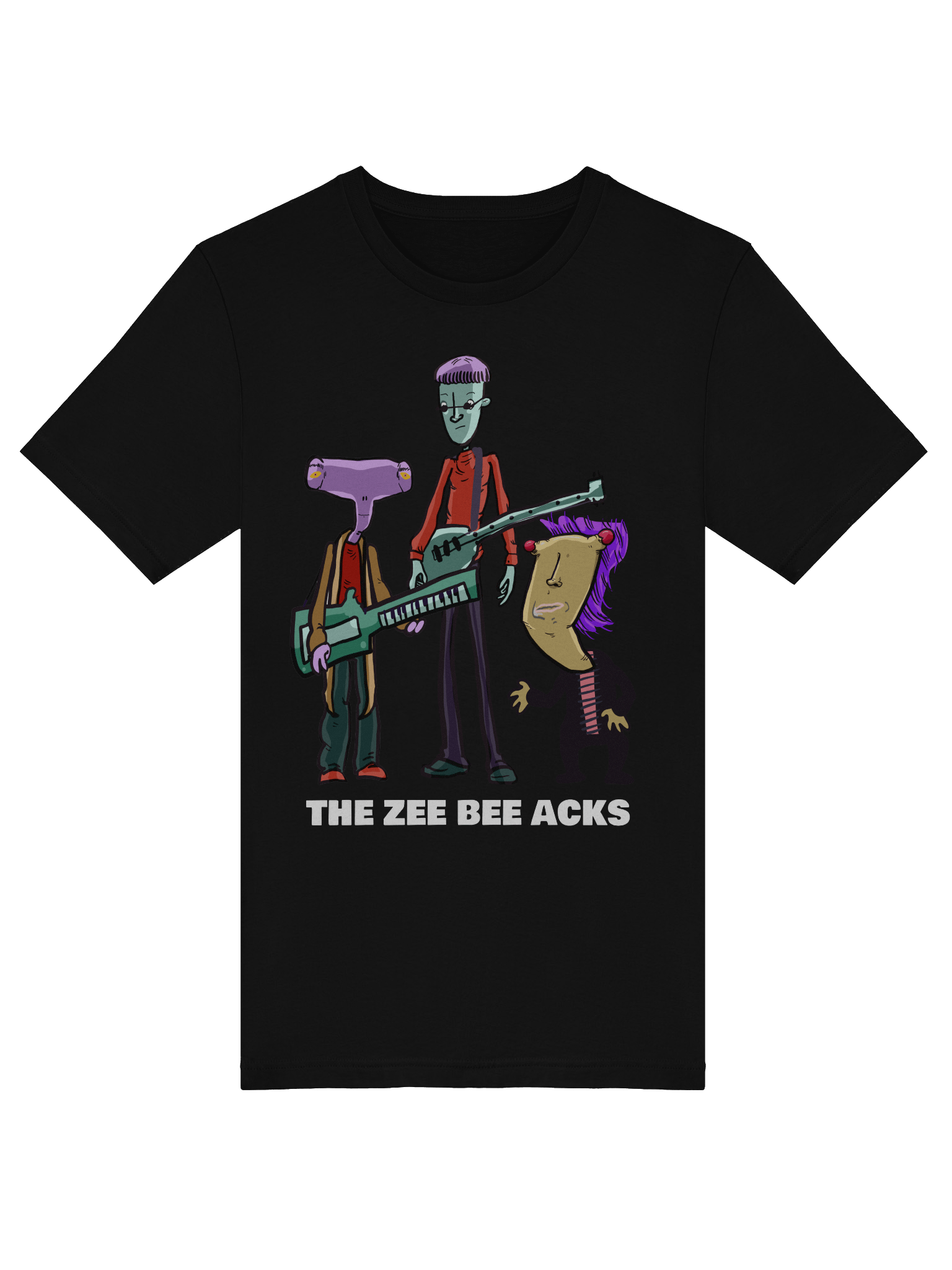 the zee bee acks band shirt product image (34)