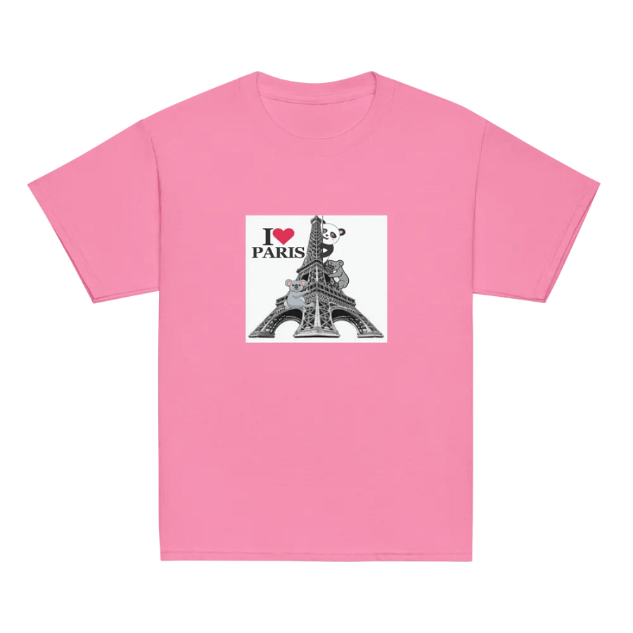 Kids Shirt Eiffel Tower product image (2)