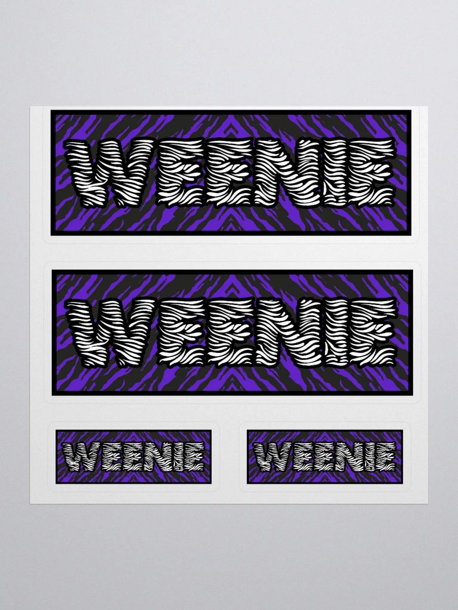 The Beanie Weenie Sticker 4 Pack product image (1)