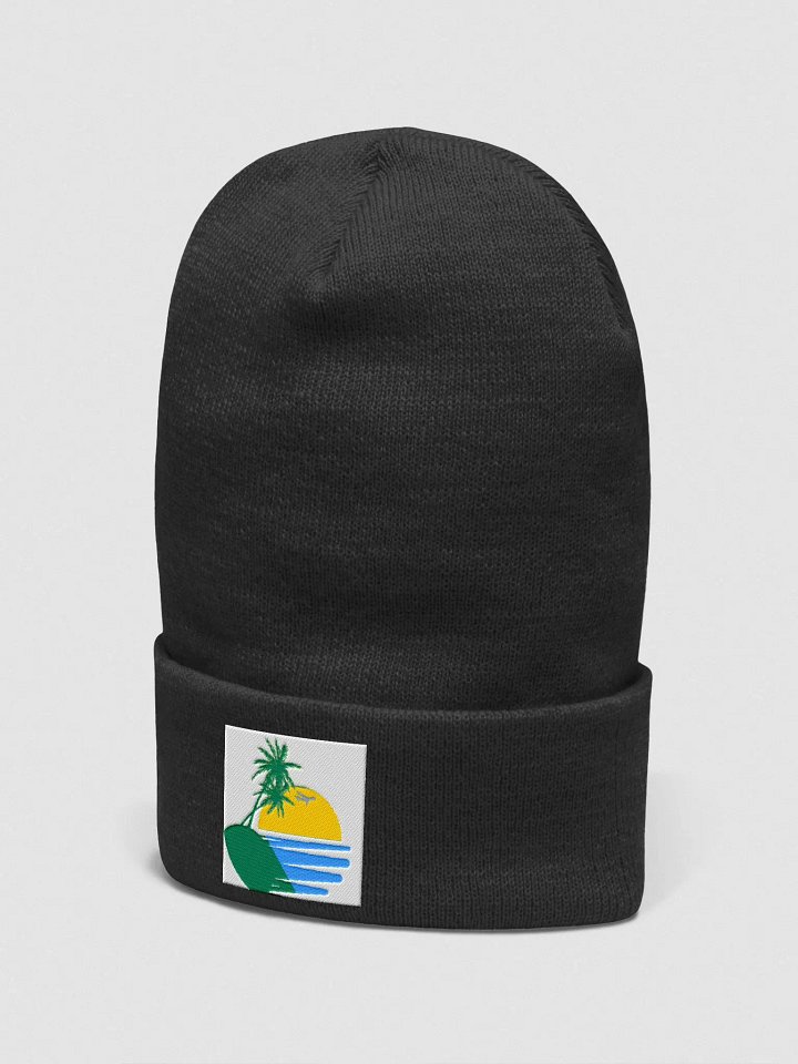 Tropical Flight Embroidered Beanie product image (1)