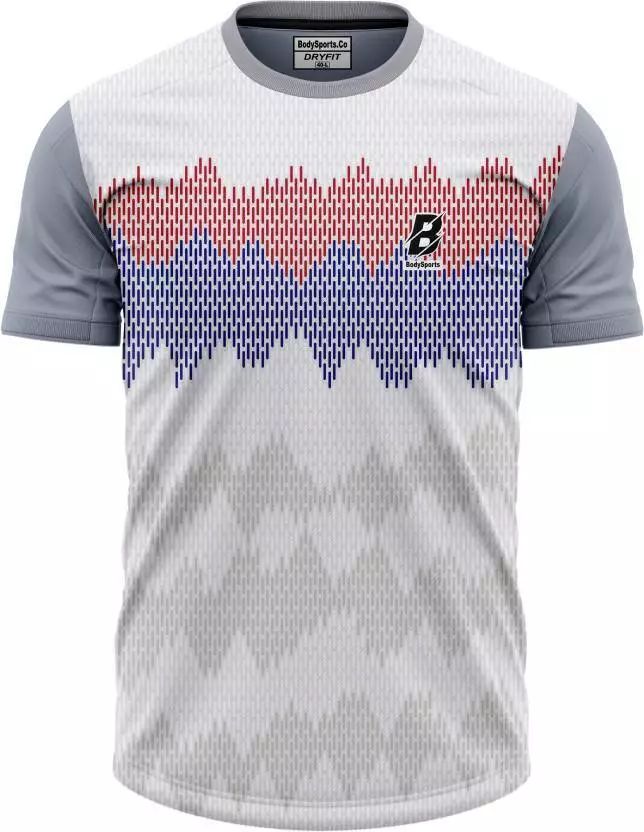Printed Super Net Comfortable T shirt Shorts Set for Sports Gym product image (2)