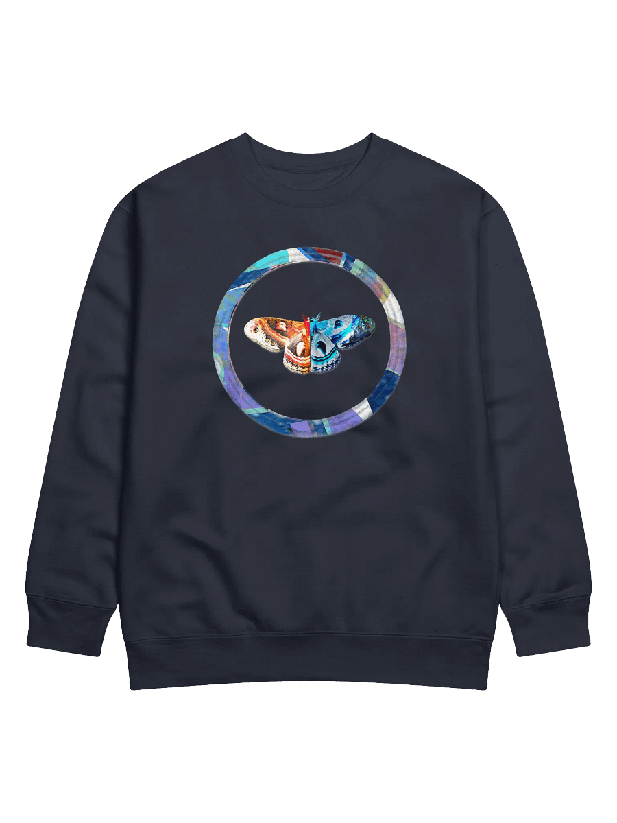 Moth Cotton Heritage Premium Sweatshirt (Front Patch) product image (1)