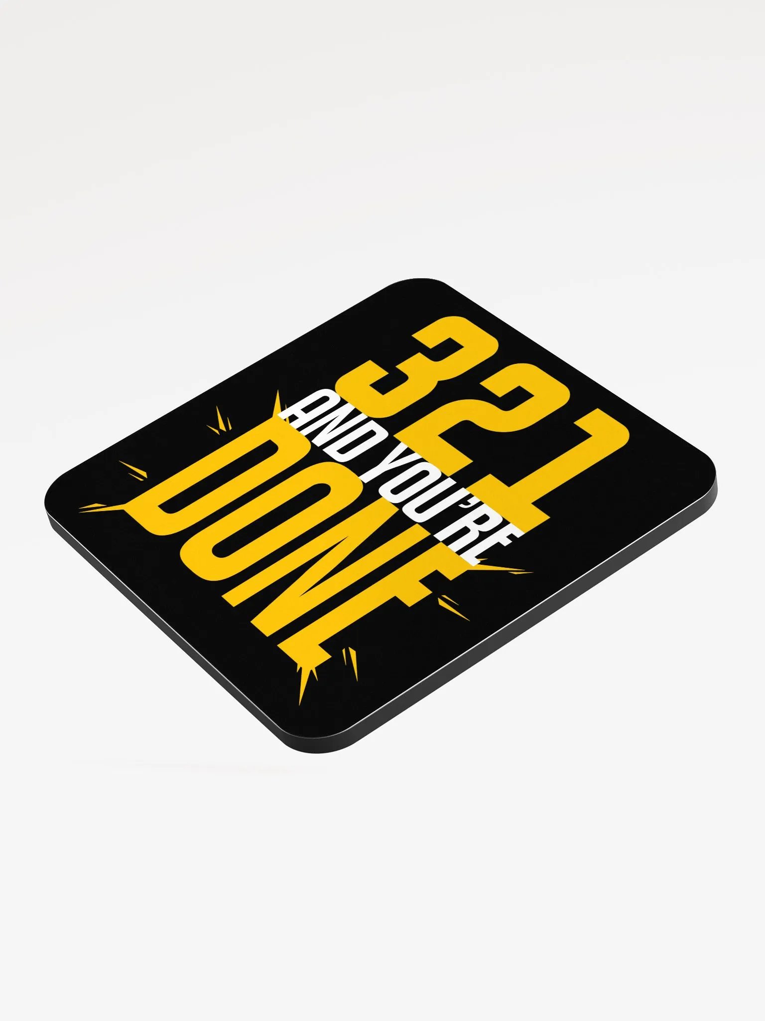 'DONE' Gold Night Coaster product image (3)