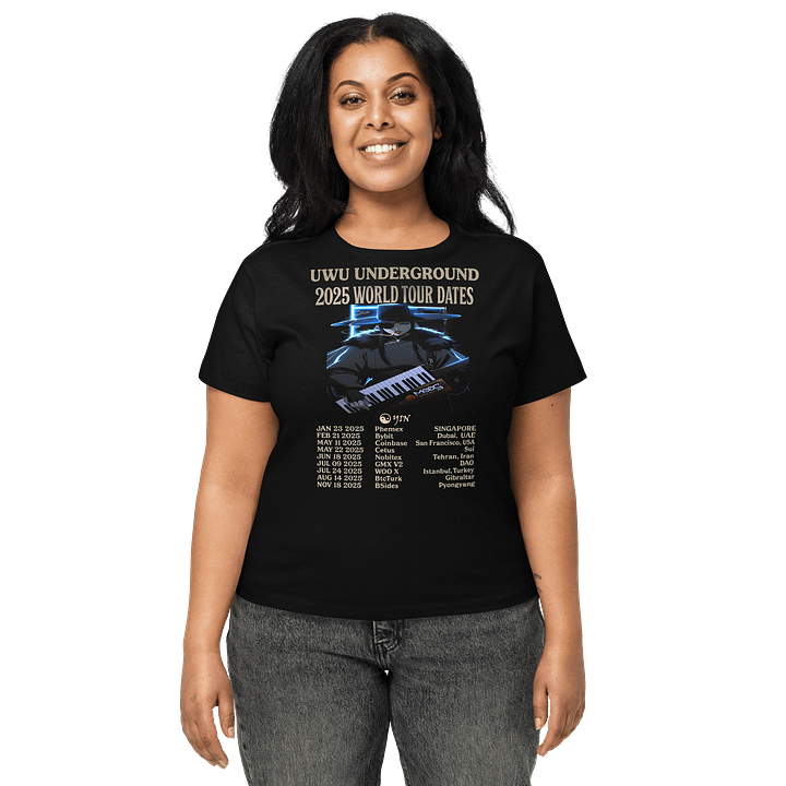 Copy of UwU World Tour - Yang - Ltd Edition - 2025 - Girlie High Waisted Tshirt product image (1)