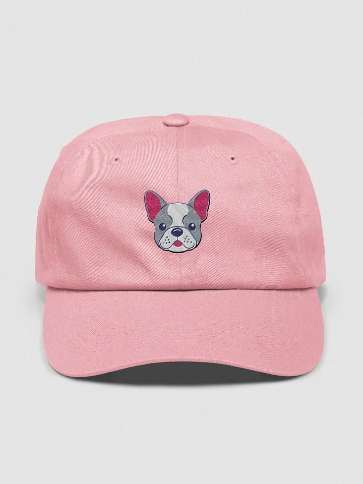 Cute French Bulldog Face Embroidered Dad Hat product image (25)
