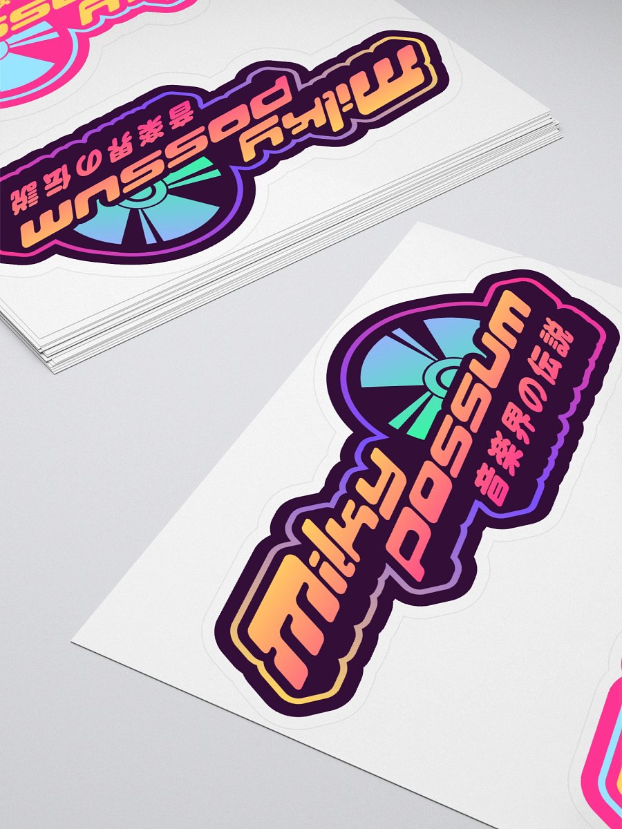 Milky Logo Stickers product image (4)