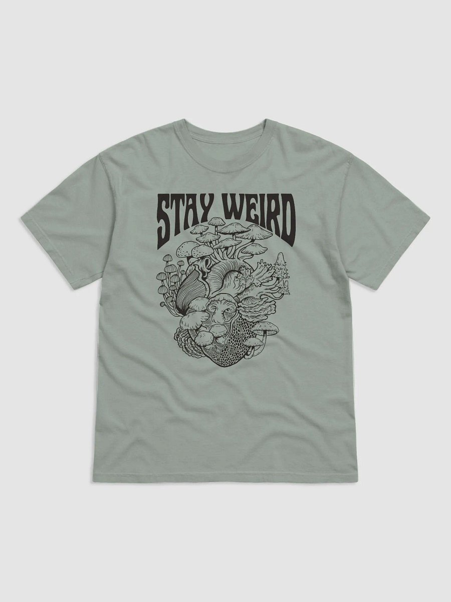 Stay Weird Tee | Cottagecore, Fairycore, Forestcore, and Goblincore T-Shirt for Mushroom Lovers product image (2)