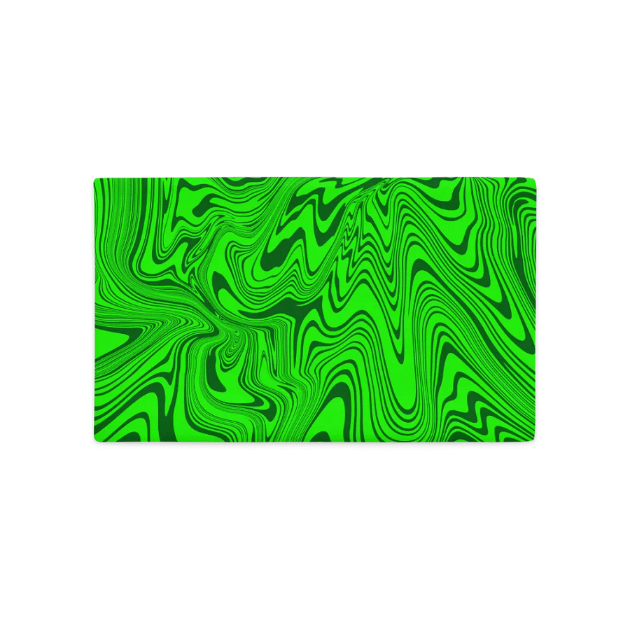 Premium Pillow Case - Abstract Green Swirls product image (5)