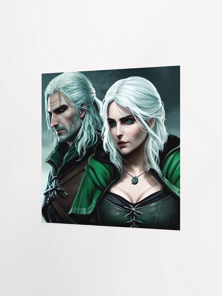 Monochrome Warriors Matte Poster product image (8)