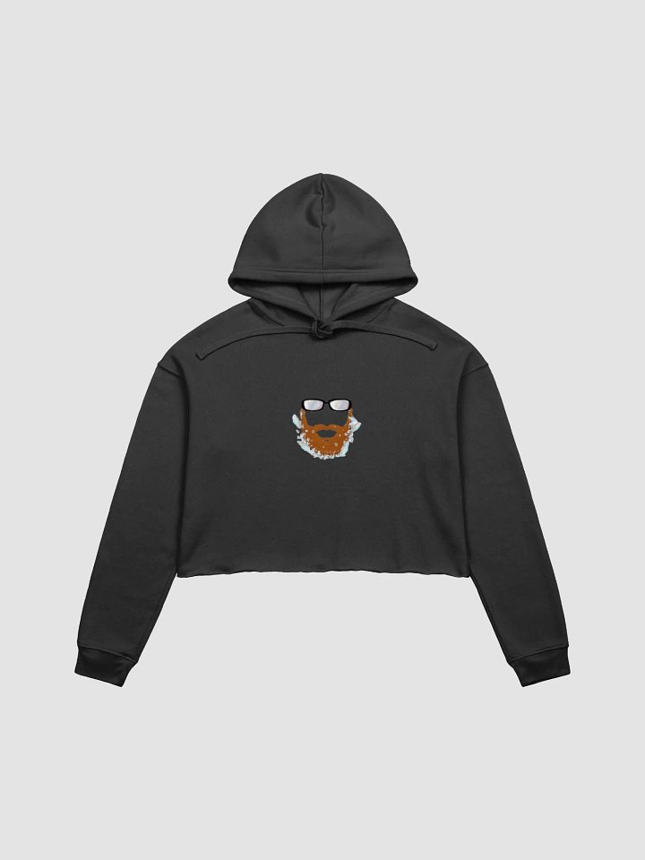 Mattyice Womens Black Cropped hoodie product image (1)