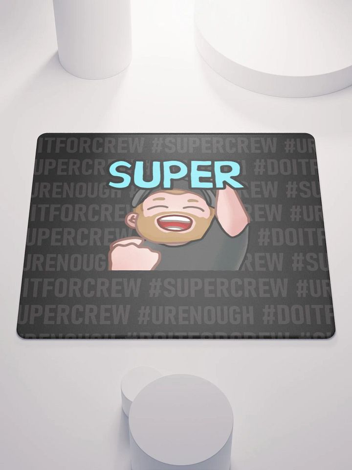#DOITFORCREW - Gaming Mouse Pad - Black product image (1)