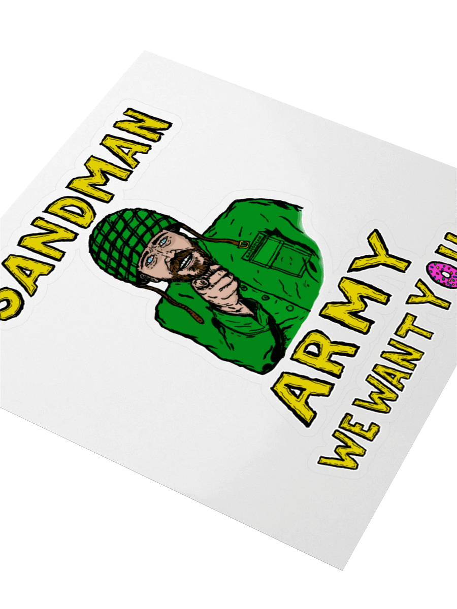 Sandman Army Sticker product image (3)