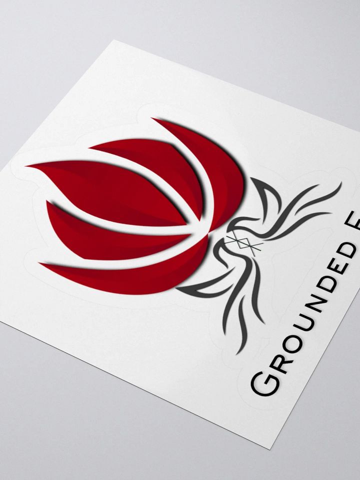 Grounded Fire Kiss Cut Stickers product image (6)