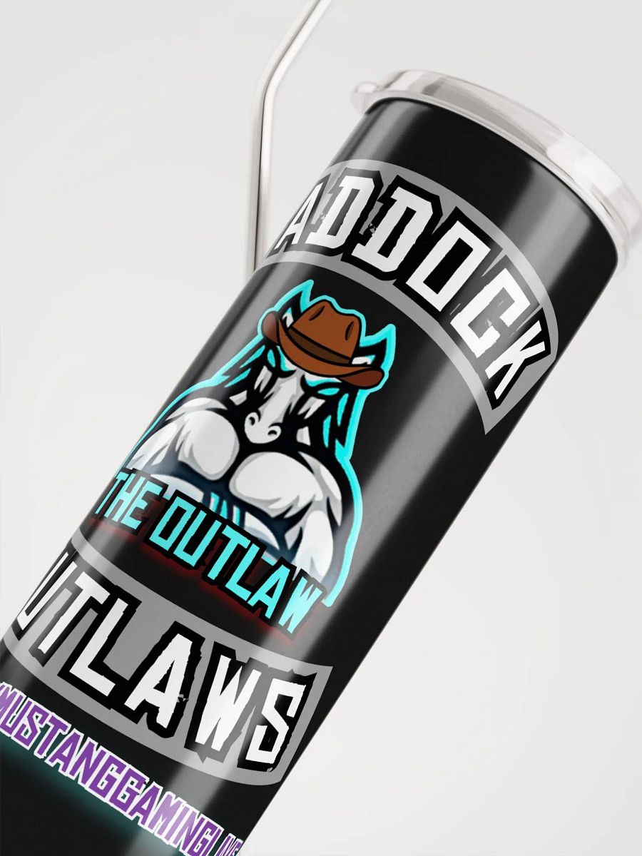 Outlaw Metal Drinks Tumbler & Straw product image (5)