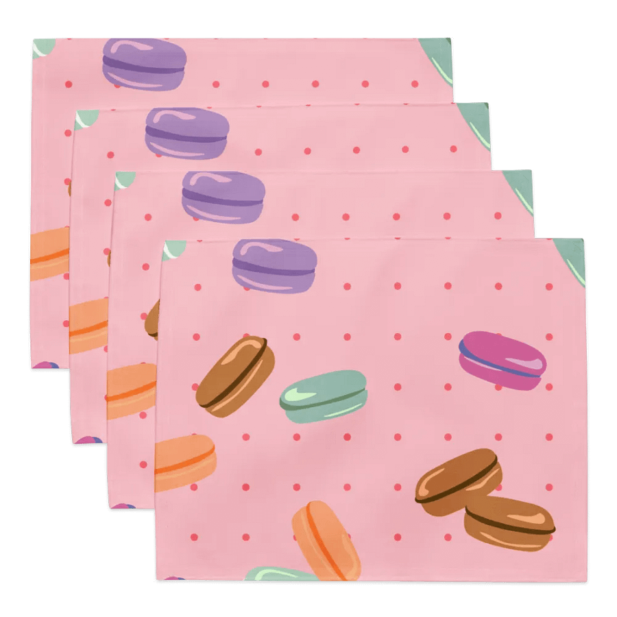 Colorful Macaron Melody Placemat Set product image (4)