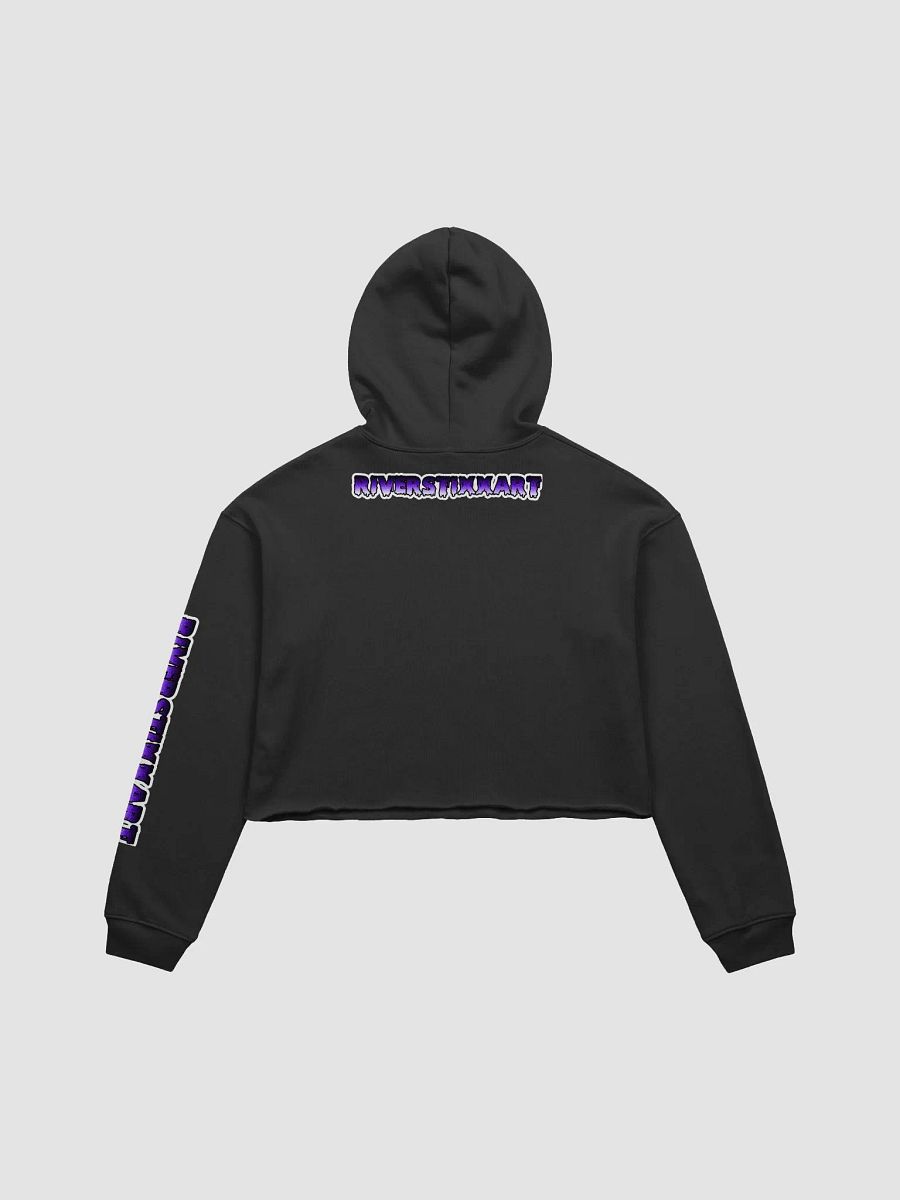Flower Skull Crop Hoodie product image (2)