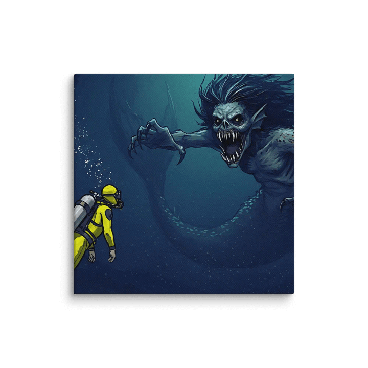 Canvas - Mer-Monster - "Wrong Turn!" product image (1)