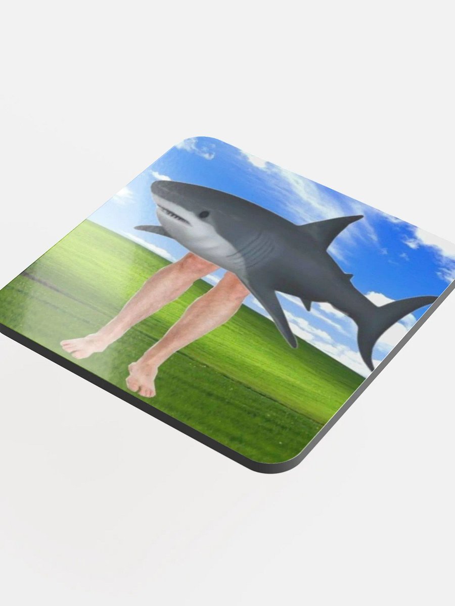 Shark Religion Funny Coaster product image (4)