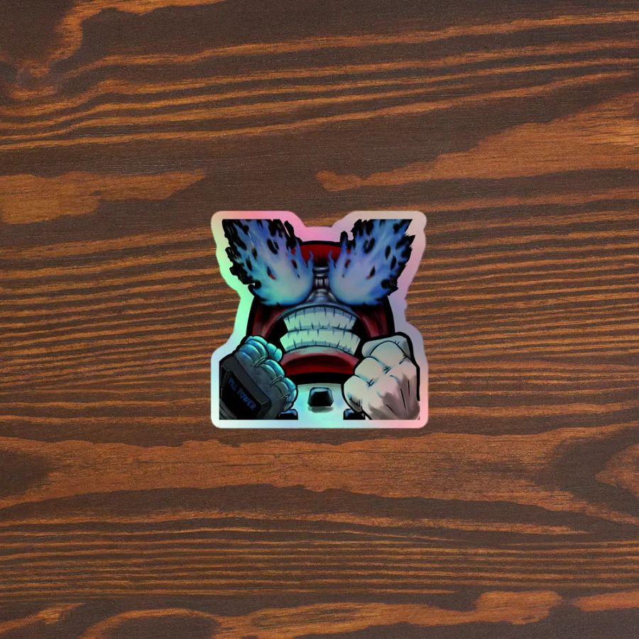 RAGE - Sticker Olografico product image (5)
