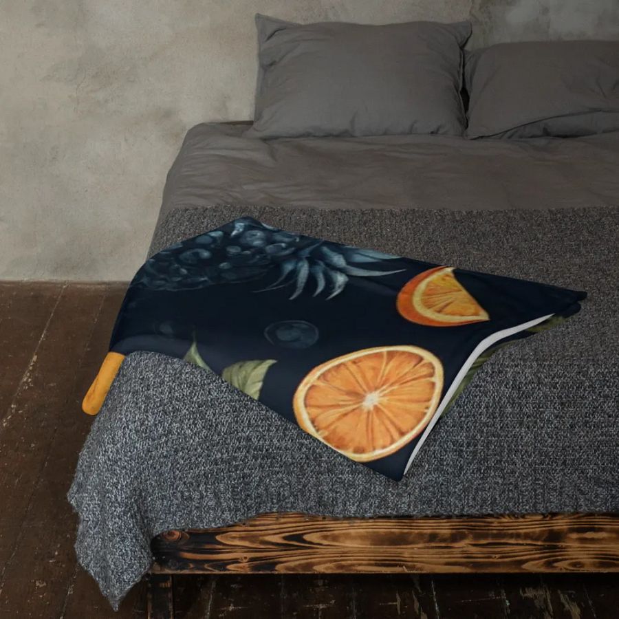 Tasty Fruit Pattern Throw Blanket product image (23)