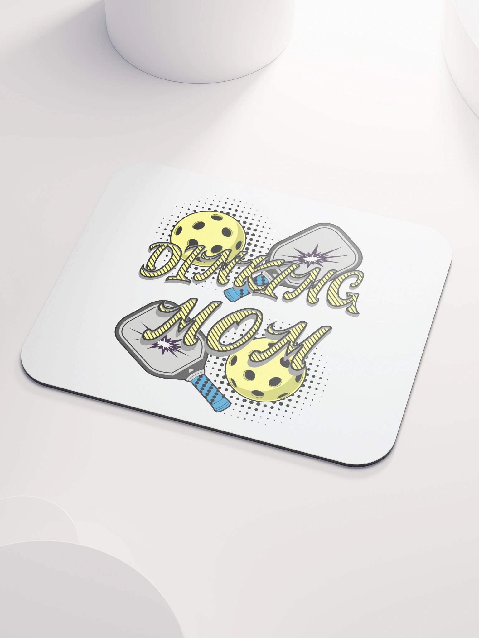 Dinking Mom Pickleball Mouse Pad product image (3)