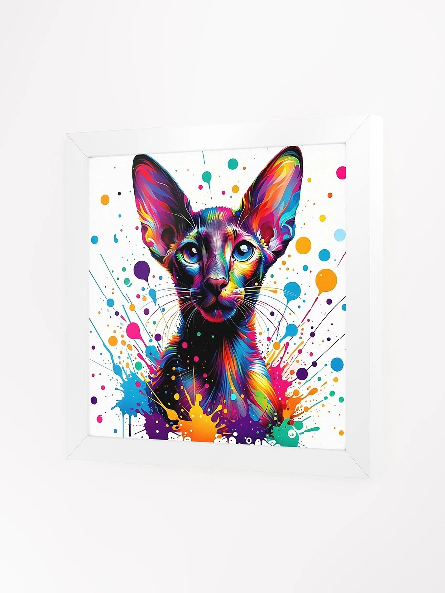 Framed High-Quality Matte Poster (in): Oriental Shorthair product image (42)