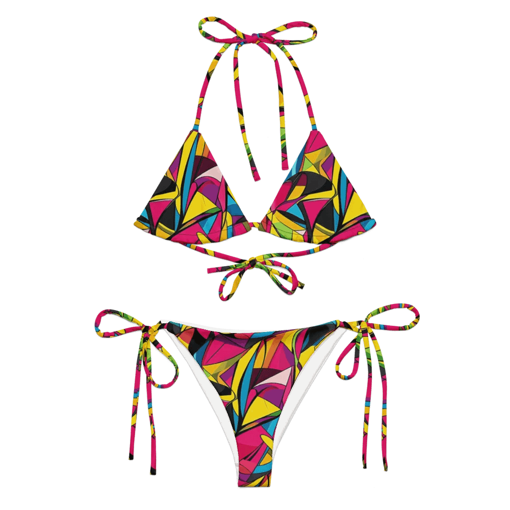 Color Cluster String Bikini Set product image (2)