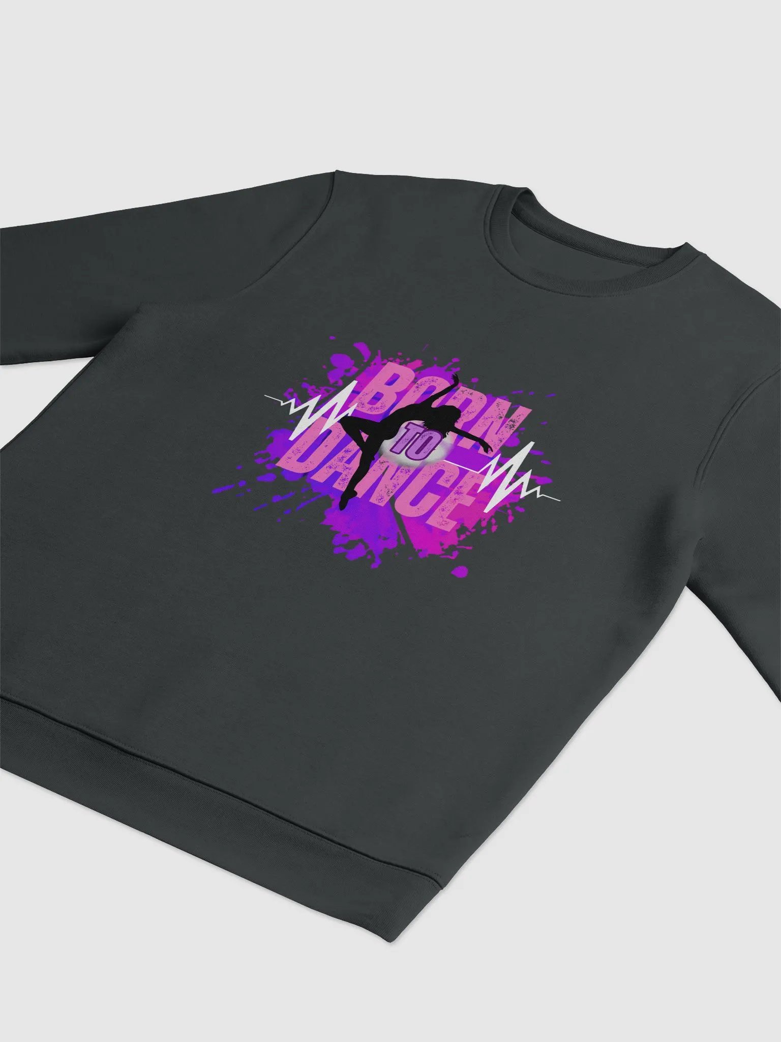 Born to Dance Her Silhouette Unisex Eco Sweatshirt product image (7)