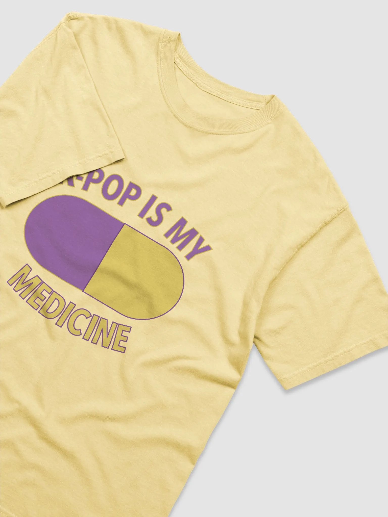 K-Pop Is My Medicine Heavyweight T-Shirt product image (37)