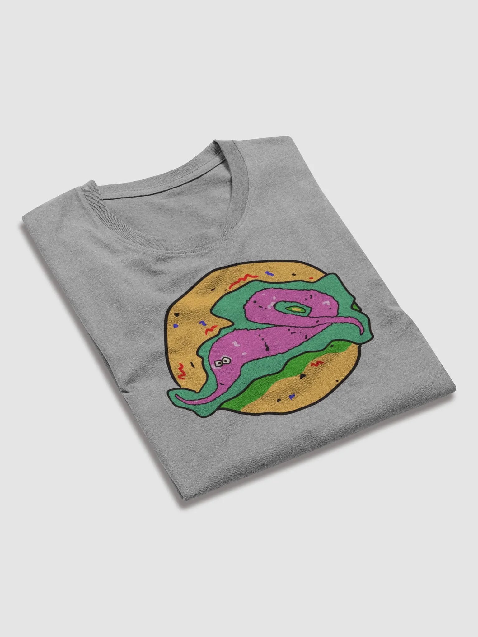 Vaporworm 100% recycled unisex t-shirt product image (5)