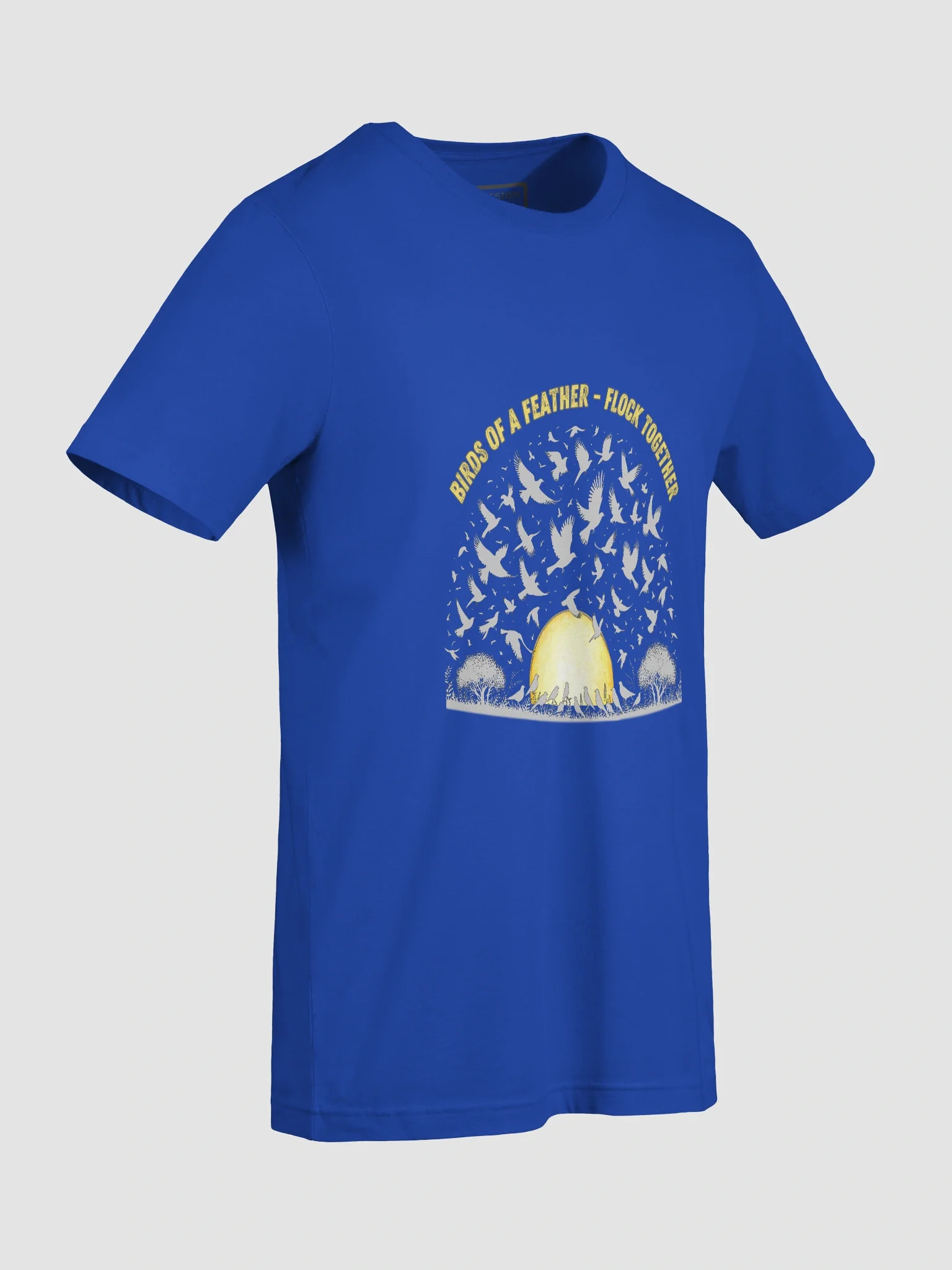 Birds of a Feather Graphic T-Shirt - Light Feather product image (9)