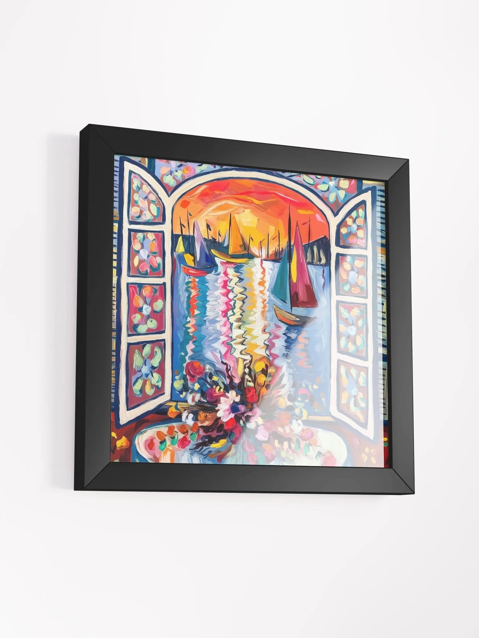 Sunset View Framed Matte Poster product image (44)