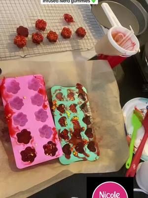 Infused Nerds Gummies behind the scenes action. #nicolecreatesart @edibleyums1 #adultsnacks #infusededibles☘️ #eddys #eddies #philadelphia #phillyfood #nerdscandy