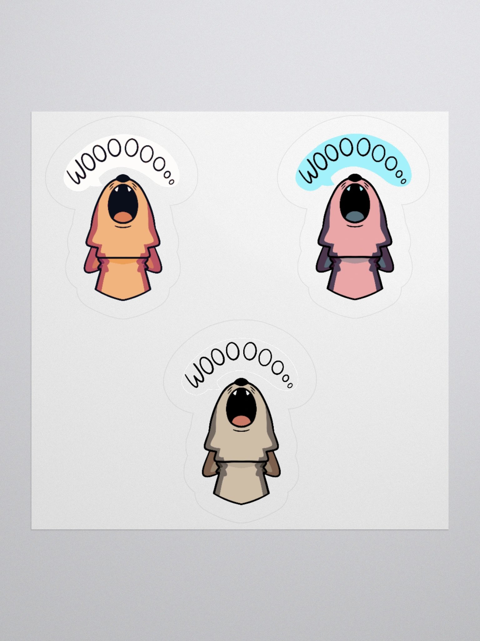 Wooooooo (Sticker) product image (3)