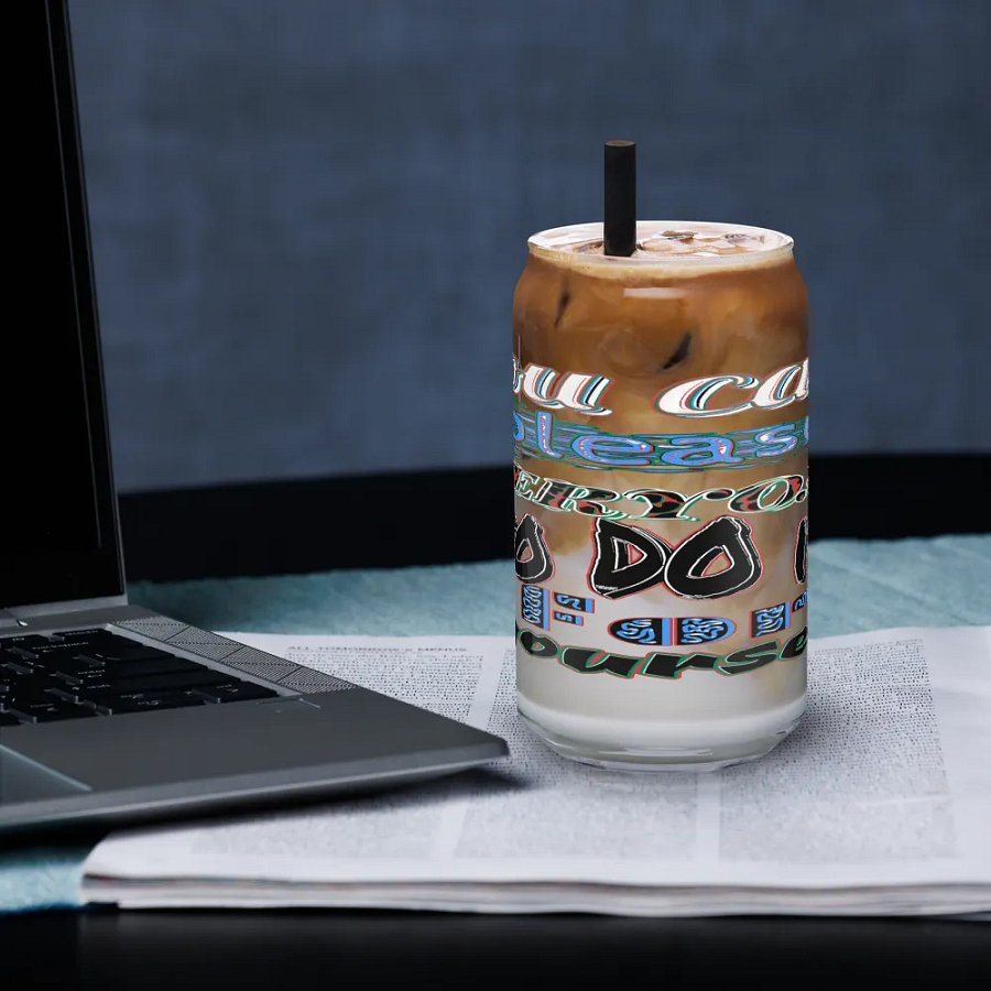 You Cant Please Everyone, So Do It For Yourself - Can-Shaped Glass product image (33)