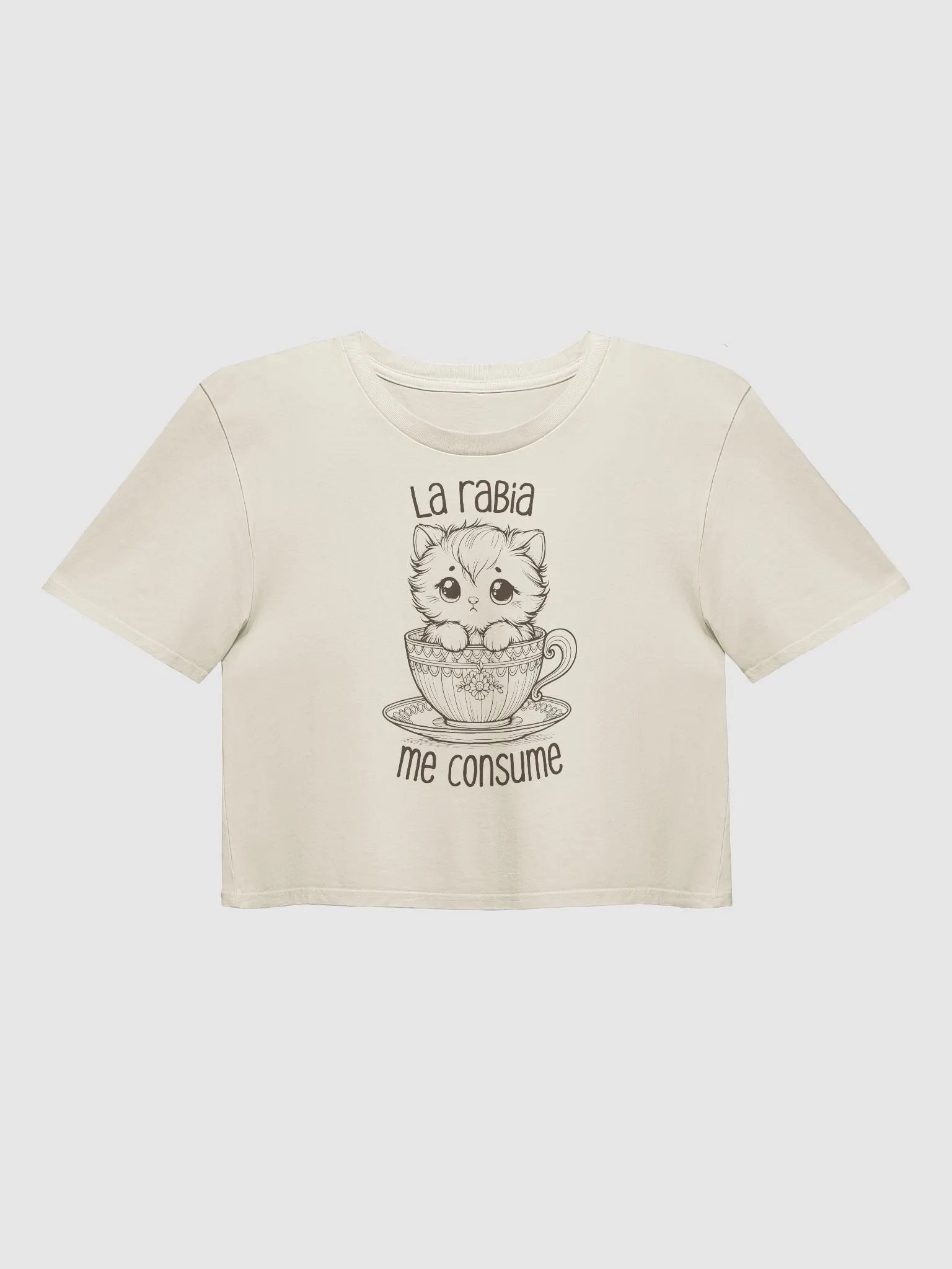 La Rabia Me Consume Crop Top product image (1)