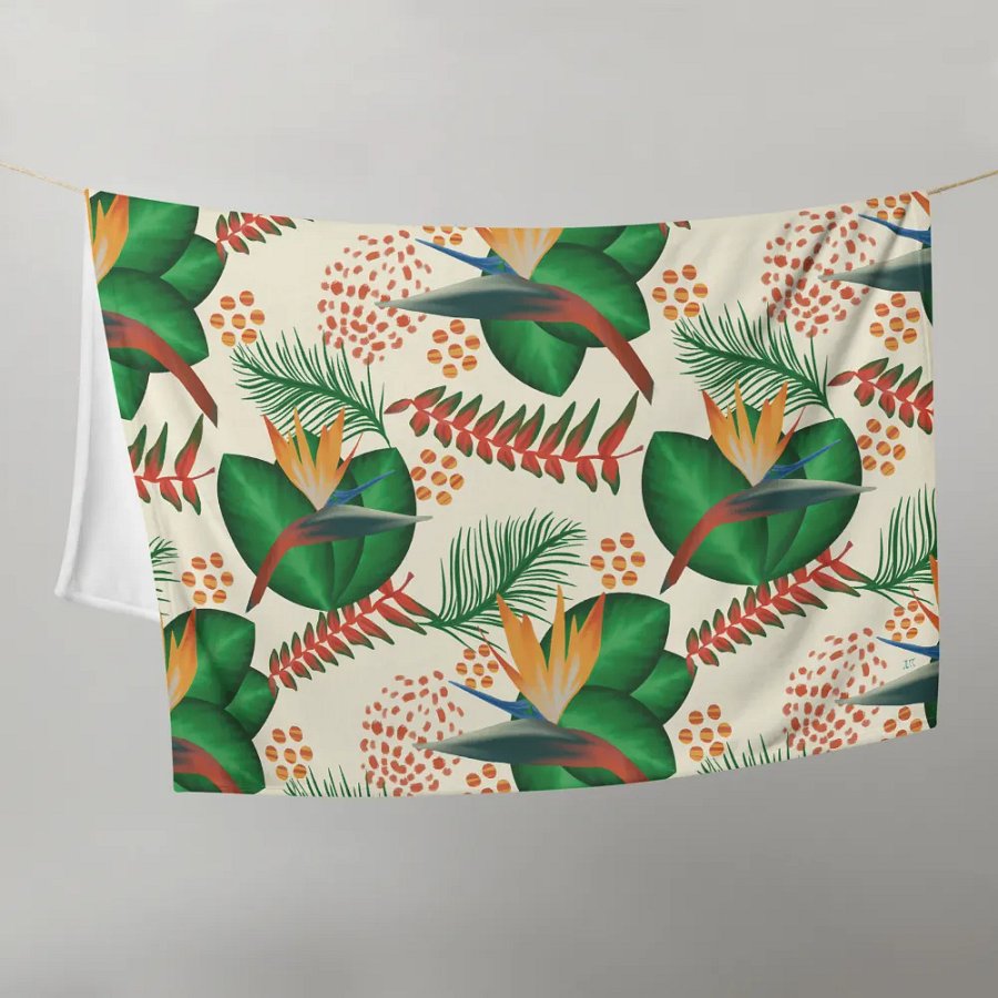 El Yunque Colorful Rainforest Blanket product image (21)