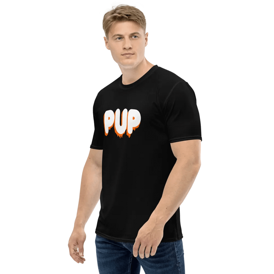 Identity Shirt - PUP - Black / Orange / White product image (7)