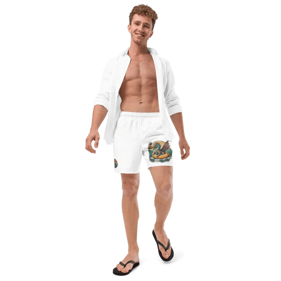 Dragon All-Over Swim Trunks product image (12)