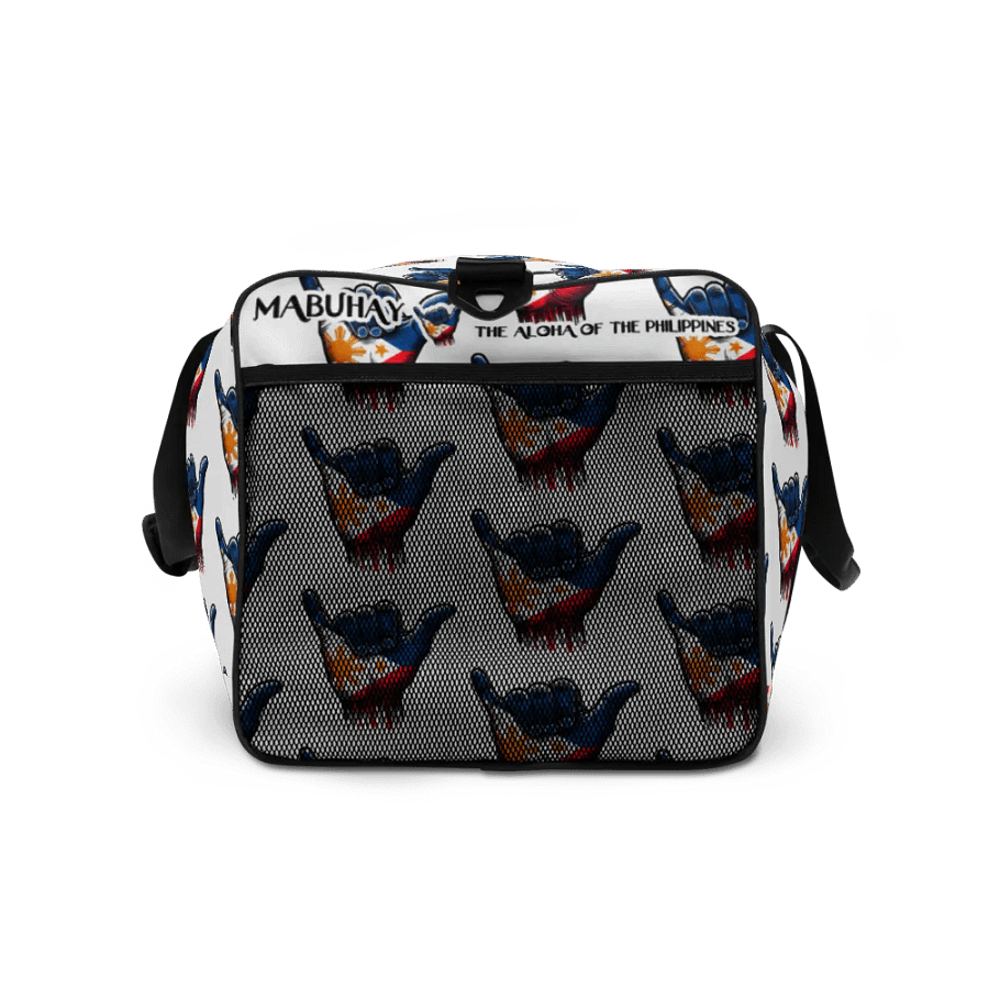 Mabuhay The Aloha of the Philippines Duffle Bag - Shaka Hang Loose Vibes for Your Adventures product image (5)