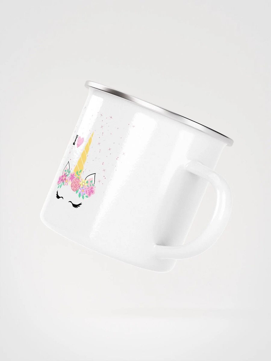 I Love Unicorns Enamel Mug product image (6)