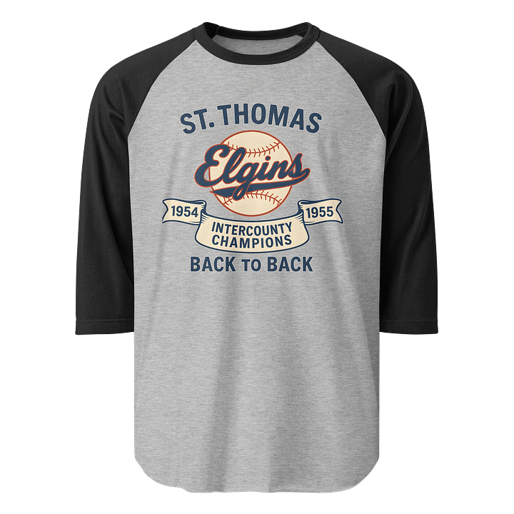 St. Thomas Elgins Back to Back Logo 3/4 Tee product image (1)