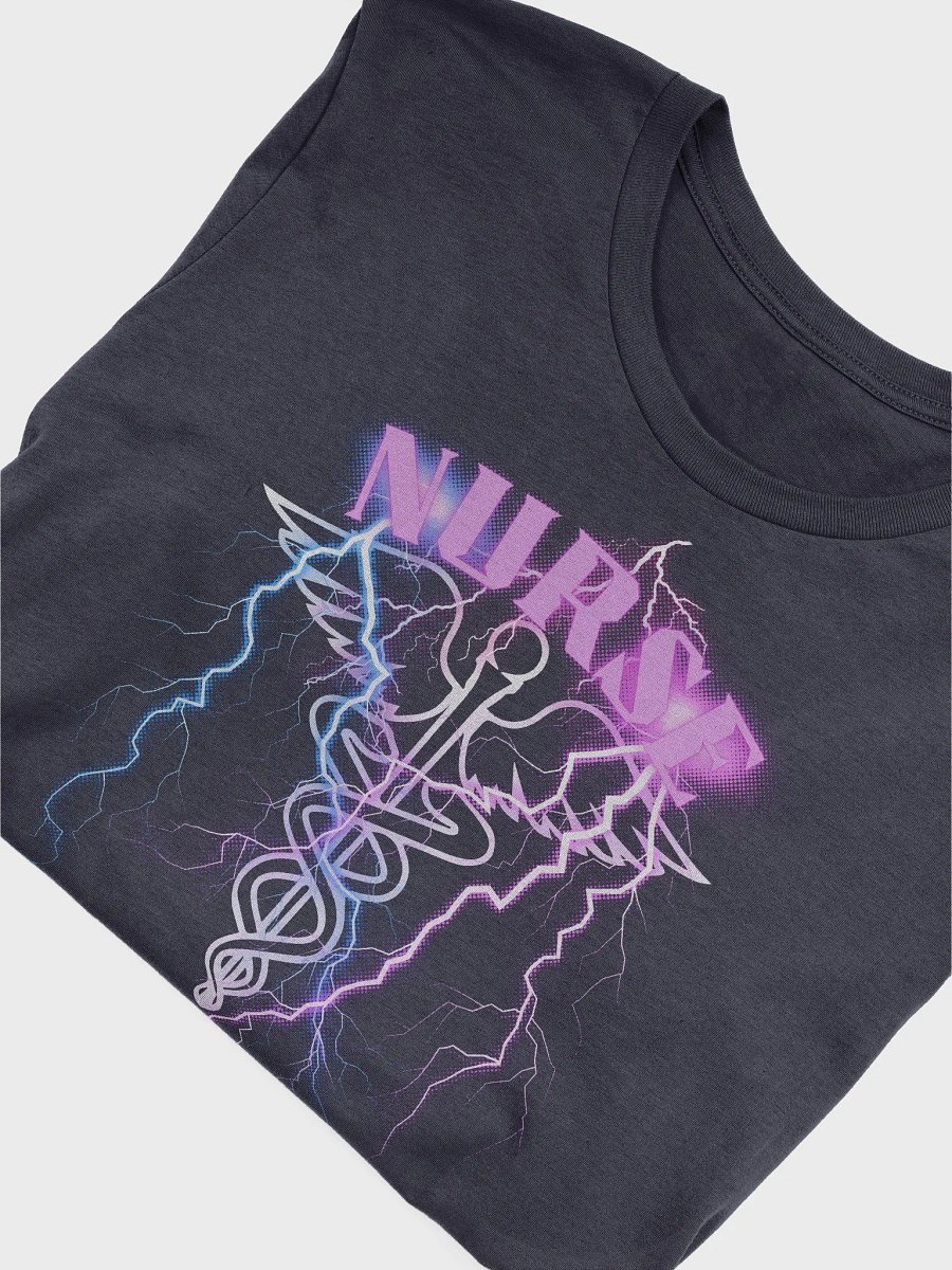 Nurse Rock'n Roll Tshirt, Rock Your Care With Style, Unleash the Power of Nursing in This Thunderous Rock and Roll Tee product image (12)