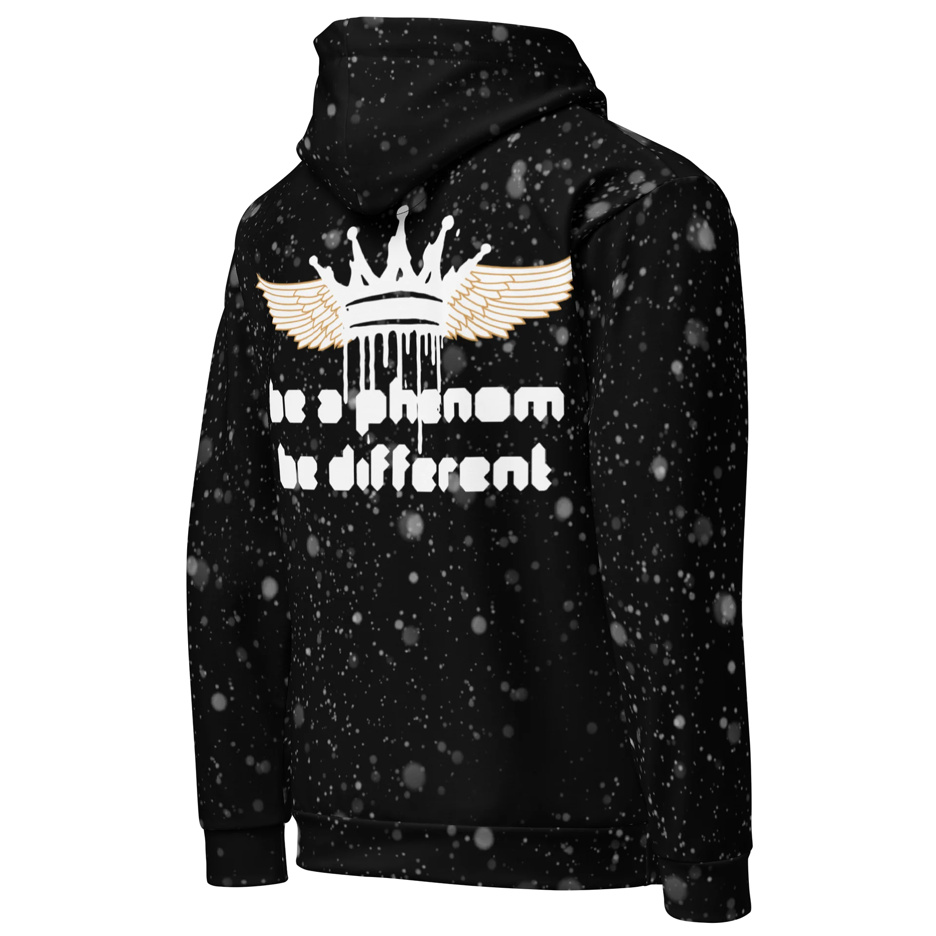 Phantom White Splatter Hoodie product image (5)