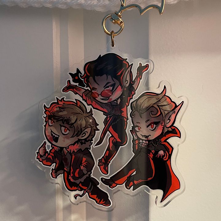 Suckening PCs Acrylic Charm (Preorder) product image (2)