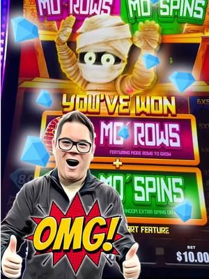 @MrMikeSlots TOUCHED MY MACHINE AND I GOT A JACKPOT ON THE NEW MO MO MO MUMMY #fyp #RENO #casino 