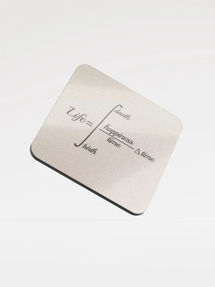 Equation of Life Cork Coaster product image (1)